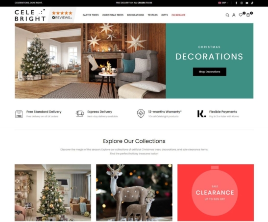 Celebright UK Festive Holiday Essentials