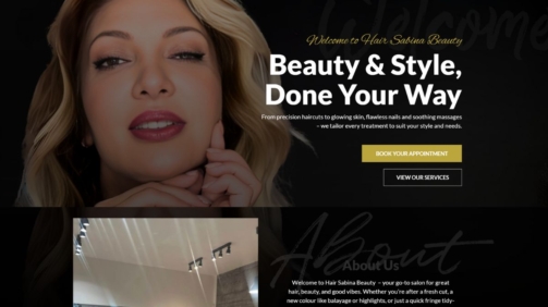 Sabina Hair Beauty Salon in Manchester